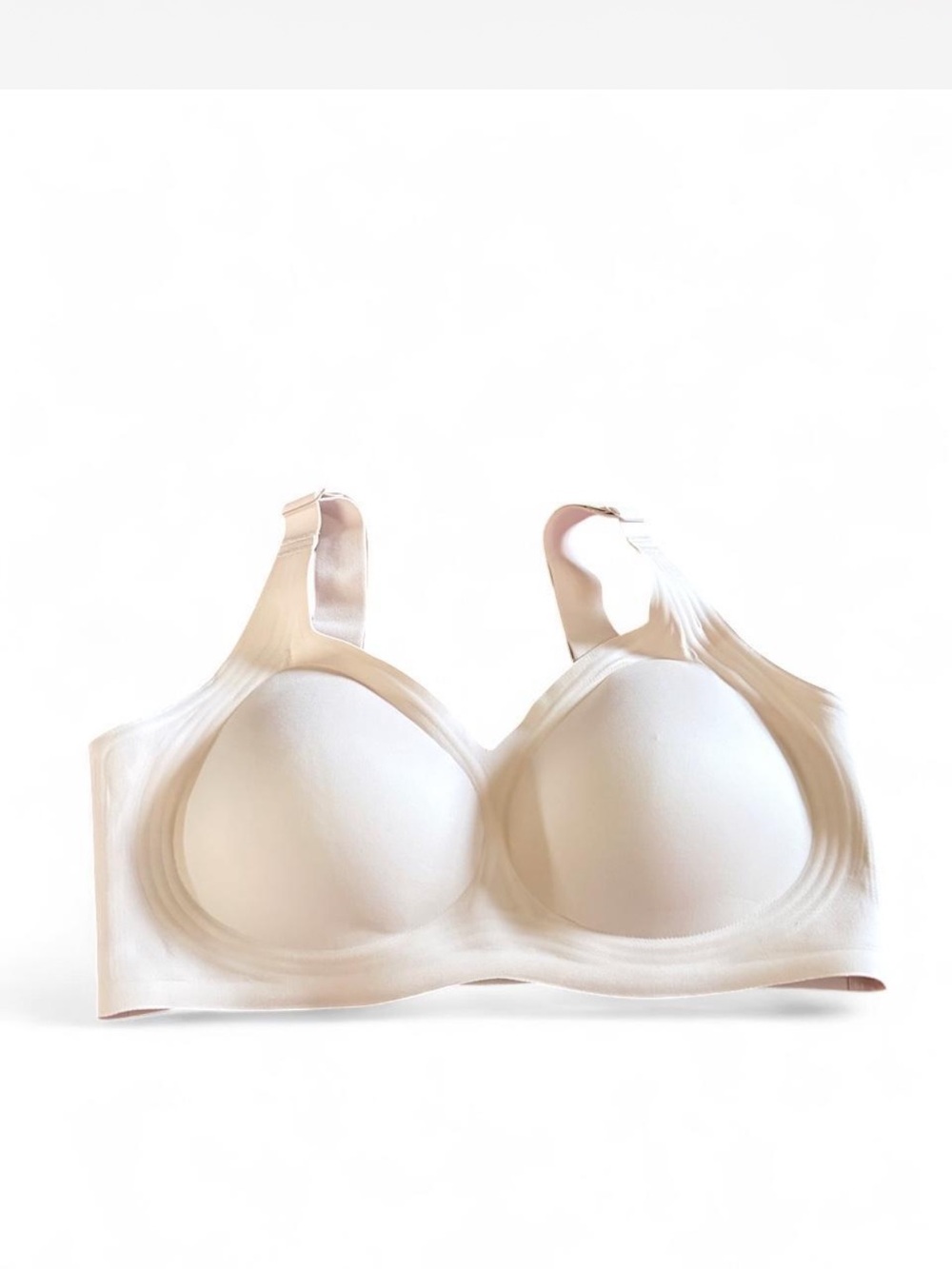 Seamless Nude Full-Coverage Bra